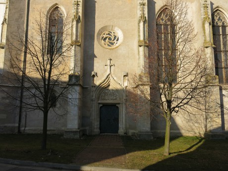 Kované dveře zboku