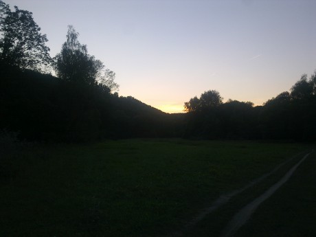 Podvečer pod Šobesem