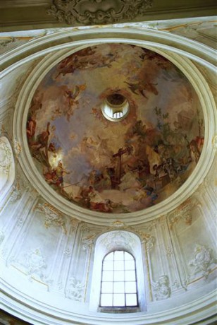 Silové místo chrámu sv Hypolita Znojmo Hradiště Nalezení svatého Kříže