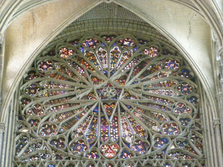 Velká rozeta zvenku