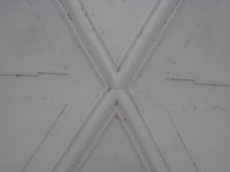 Křížení klenby u vchodu