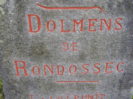 Dolmeny v Rondossecu